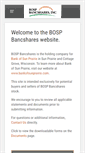Mobile Screenshot of bospbancshares.com
